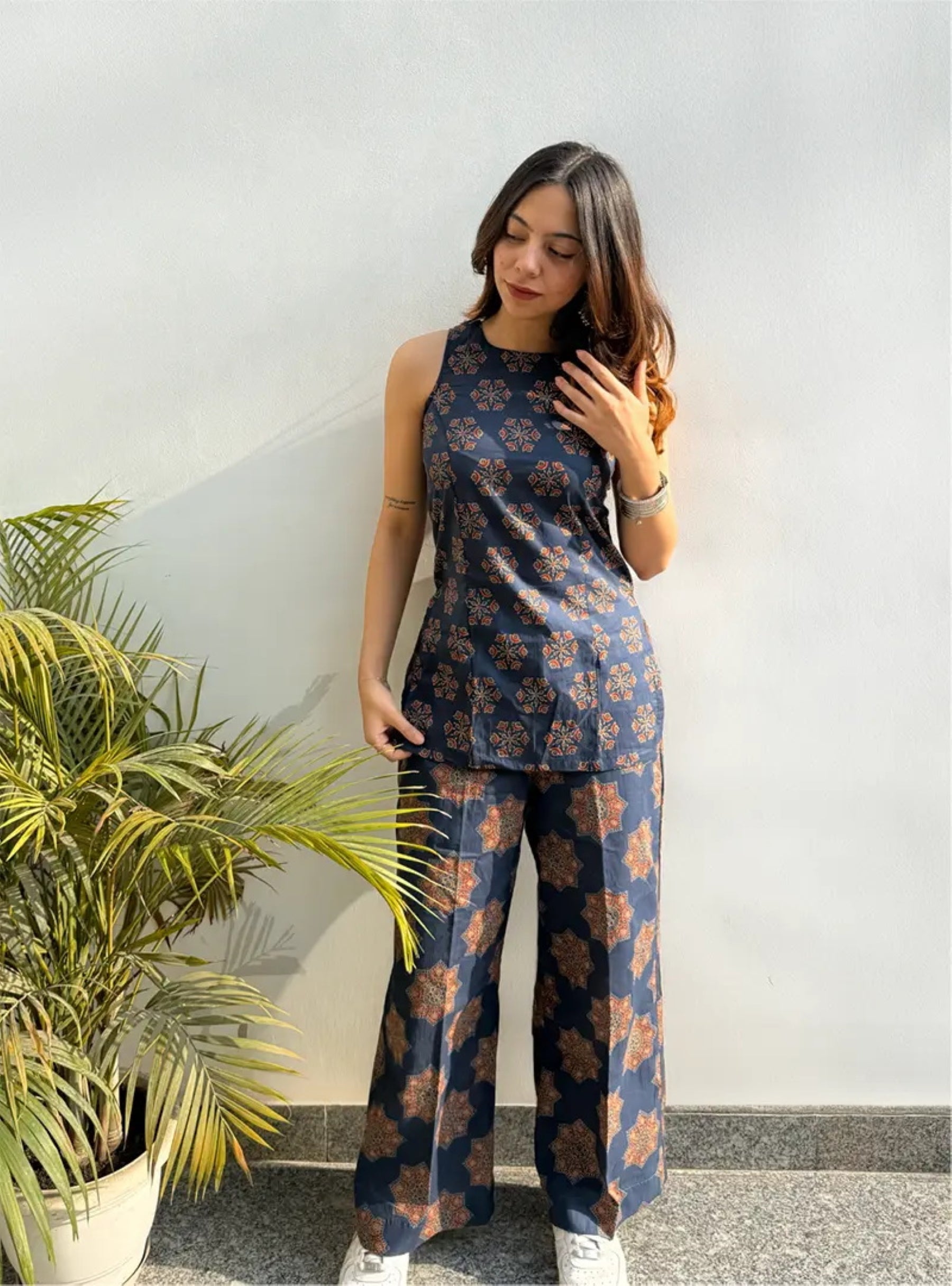 Alloria Women's Printed Co-Ord Set