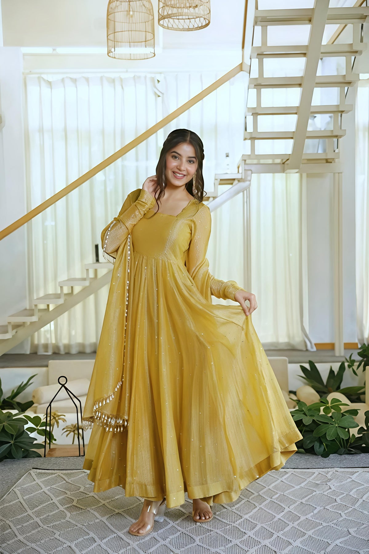 Suvarna Salsa Suit Set