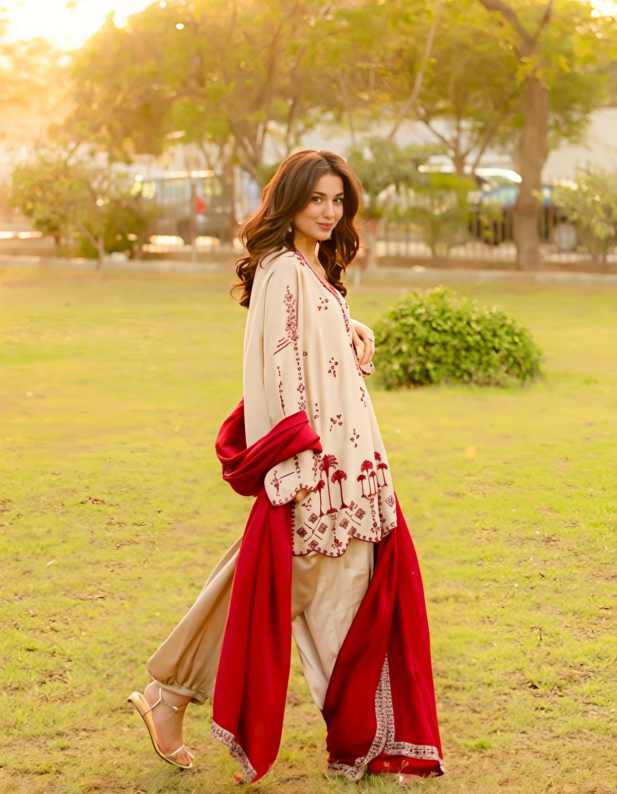 Rozina Salwar Suit Set