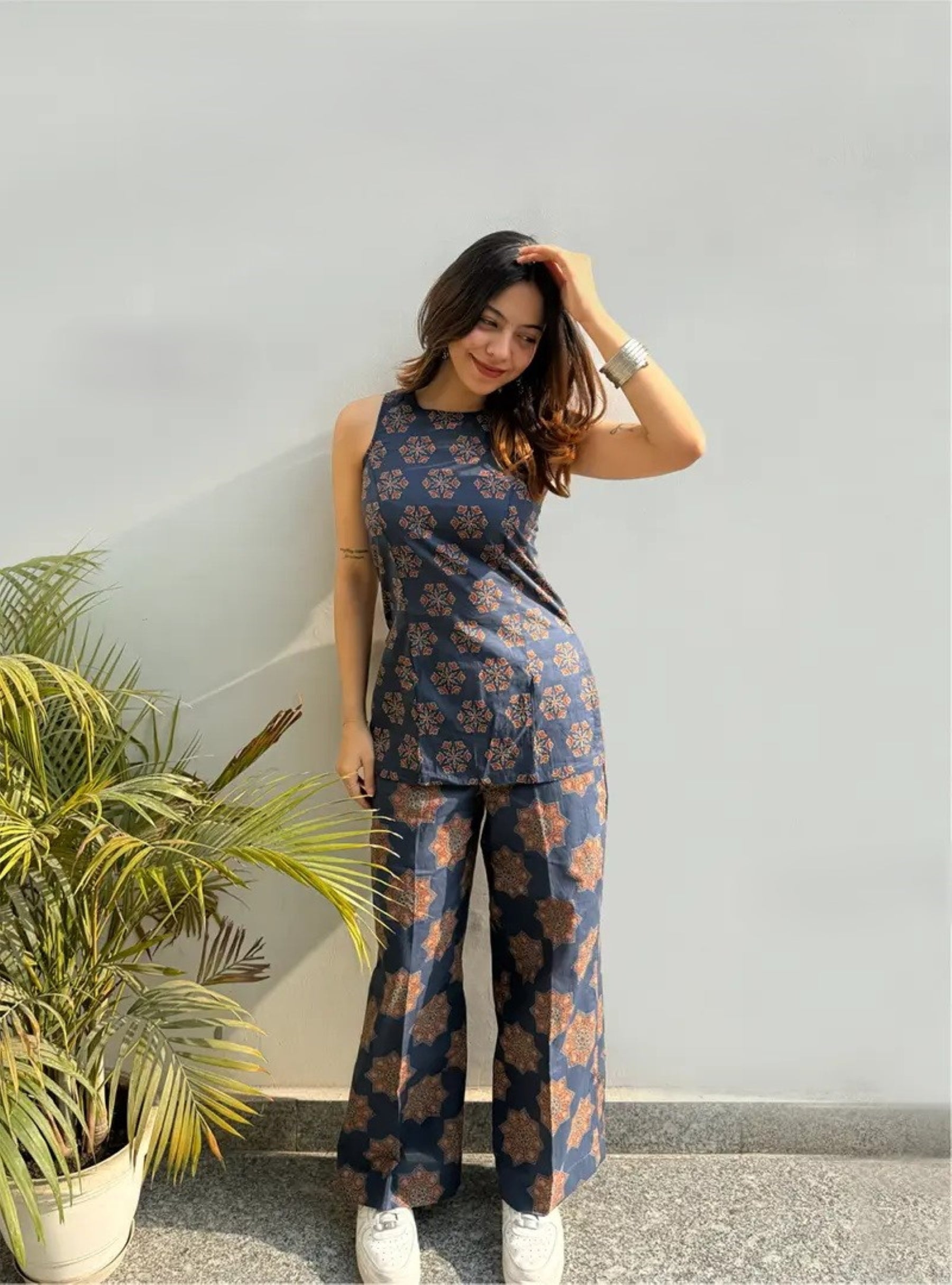 Alloria Women's Printed Co-Ord Set