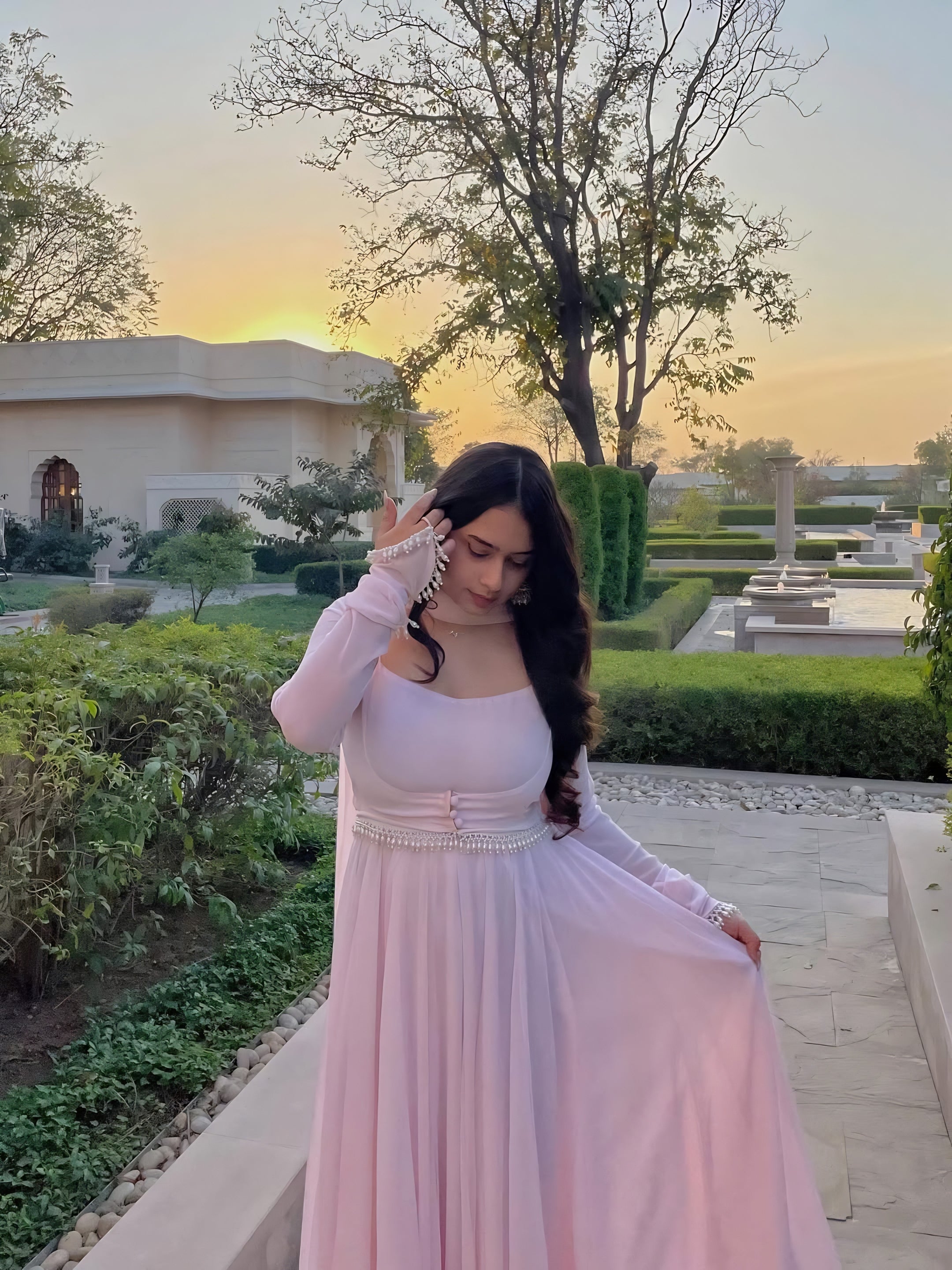 Pink Fairytale Anarkali