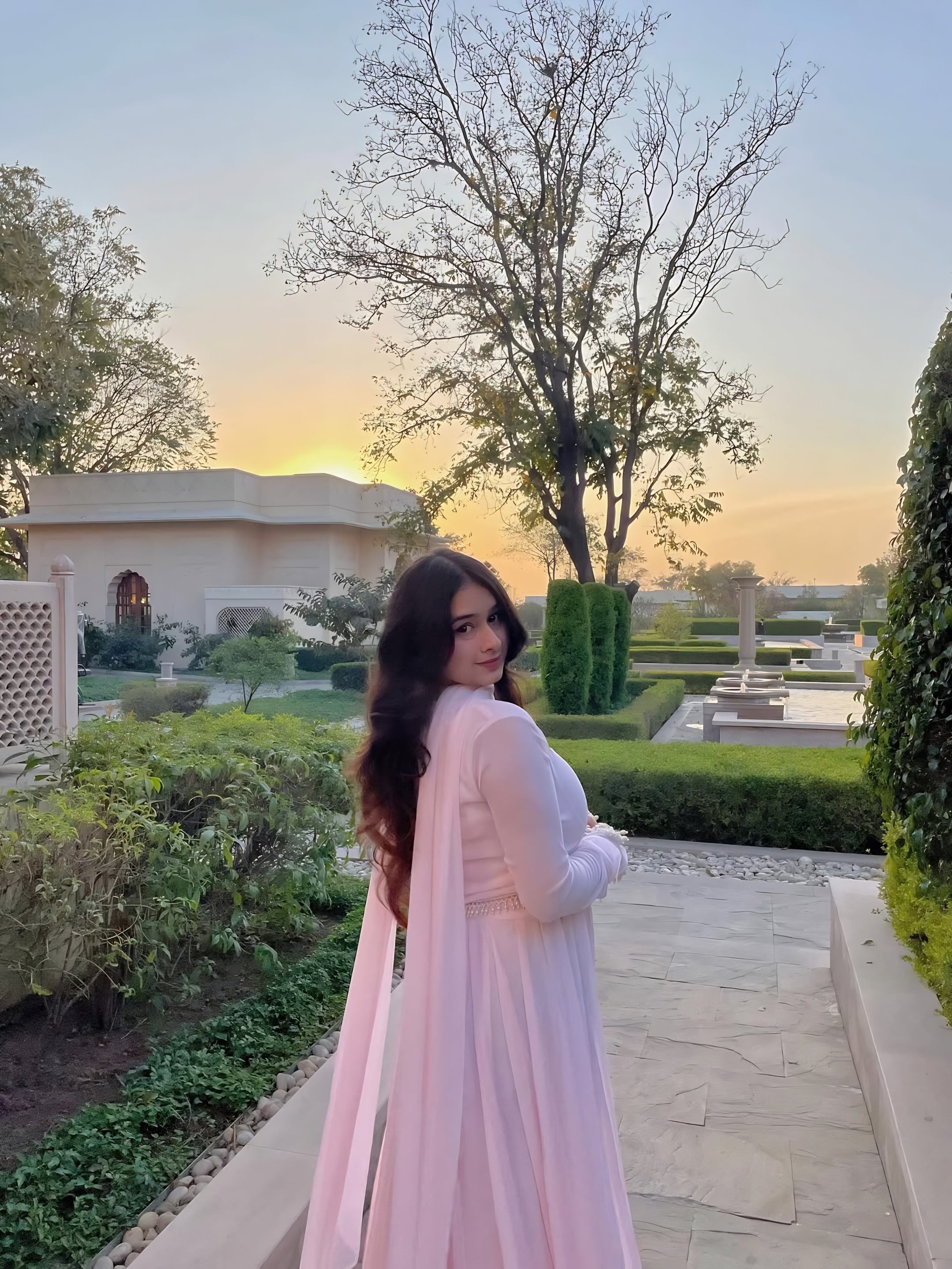 Pink Fairytale Anarkali
