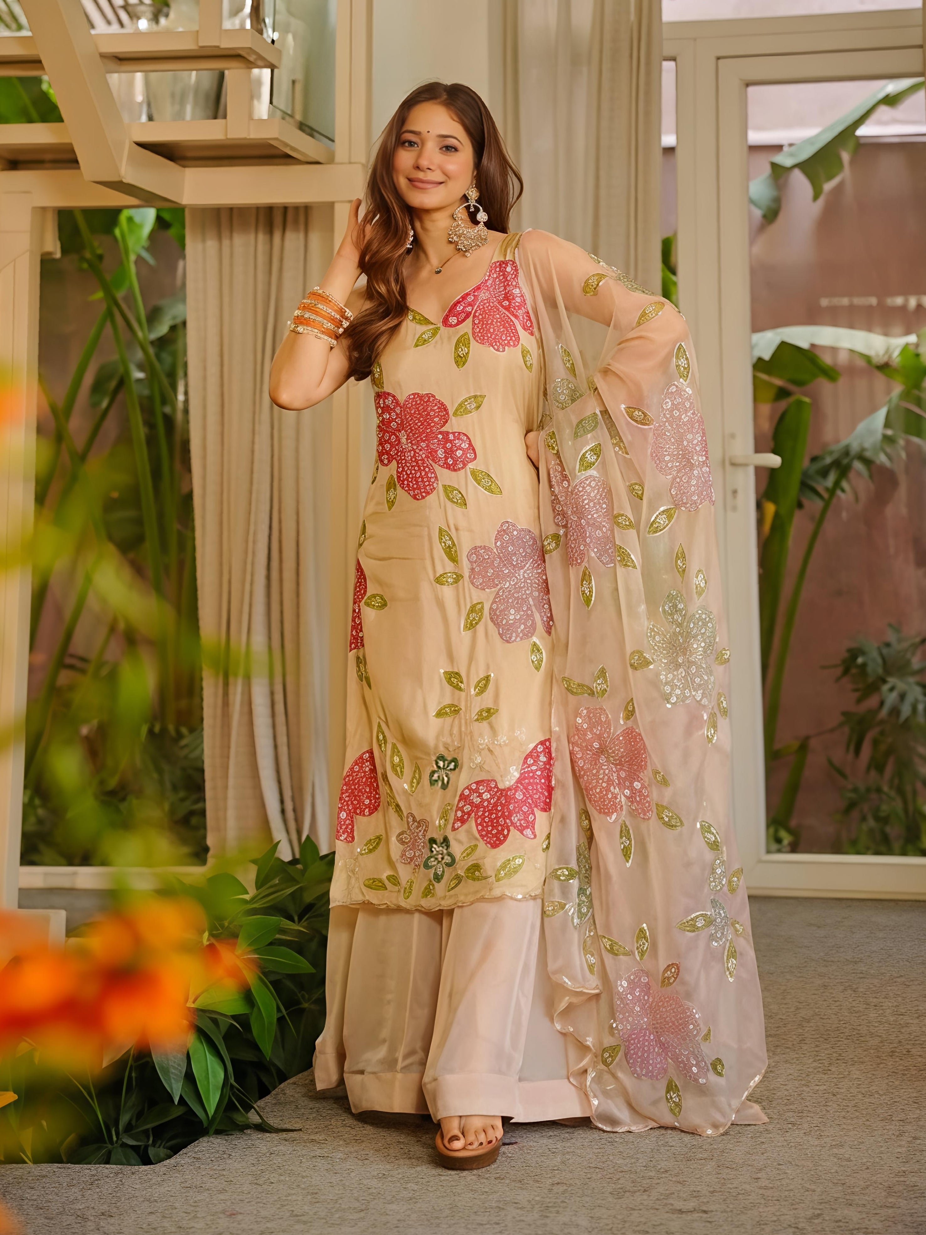 Designer Palzoo Set – Elegant Ethnic Wear